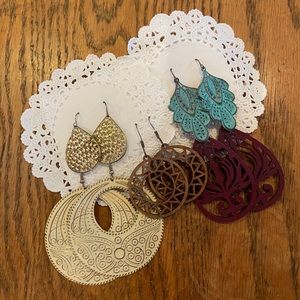 Bohemian Dangle Earrings Bundle